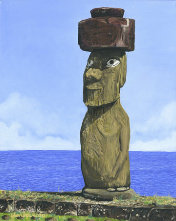 The Lone Moai