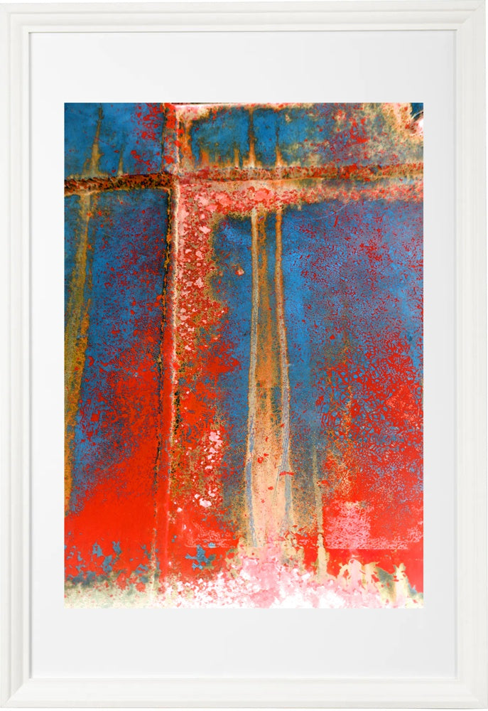 Blue Rust III | helloart