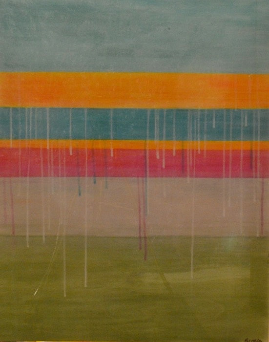 Tranquil pink orange blue II