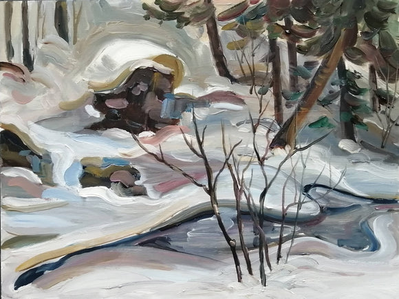 Creek and rock