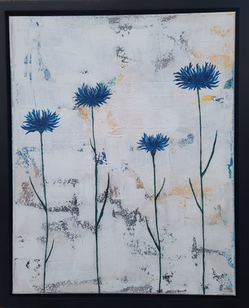 Blue Cornflowers II