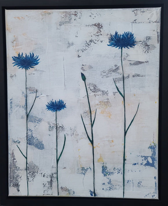 Blue Cornflowers I