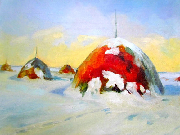 Morning Huts