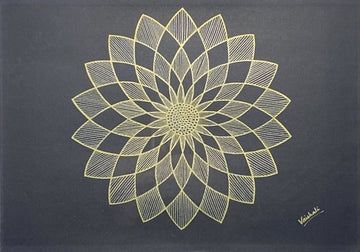 The Golden Flower Mandala