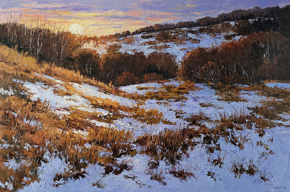 Sunset on William Grange Greenway