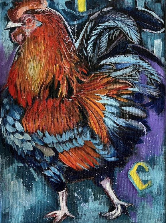 “ My farm rooster ”