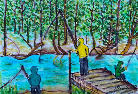 Fishing Life ( Sandbank provincial park series)