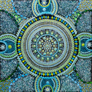 Mandala Ombre in earthy tones-1