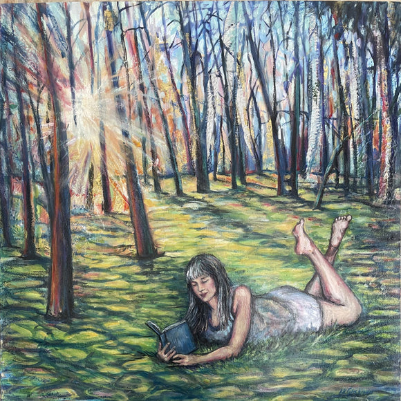 Reading in the Mossy Forest