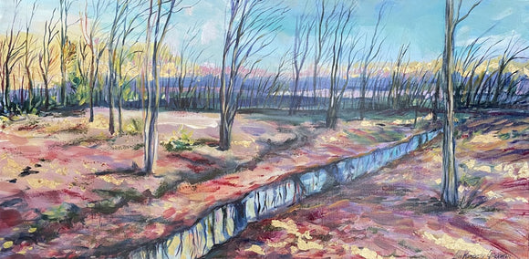 Late Day Trail with Foil