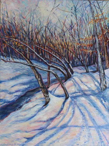 Snowy Day in Les Forestiers