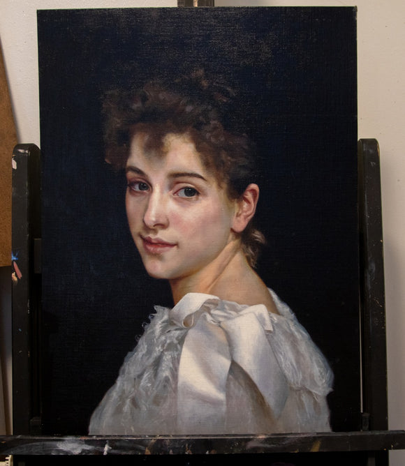 William Bouguereau master copy of Gabrielle Cot
