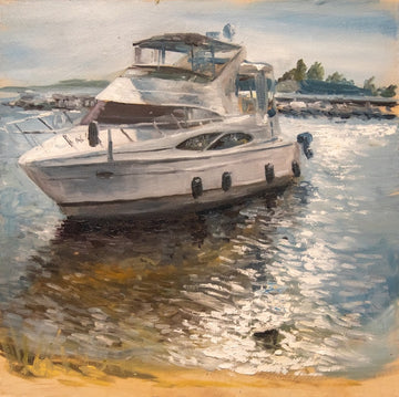 Boat at Victoria Bay