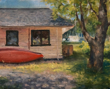 Kayak house in Toronto Island