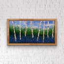 Bluebells impasto forest-2