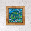 Abstract water lilies-2