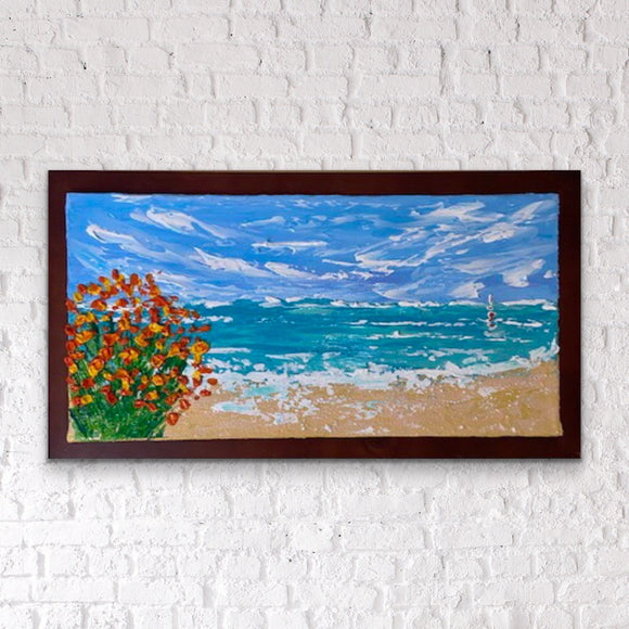 Abstract beachscape