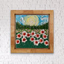 3D whimsical daffodils field-2