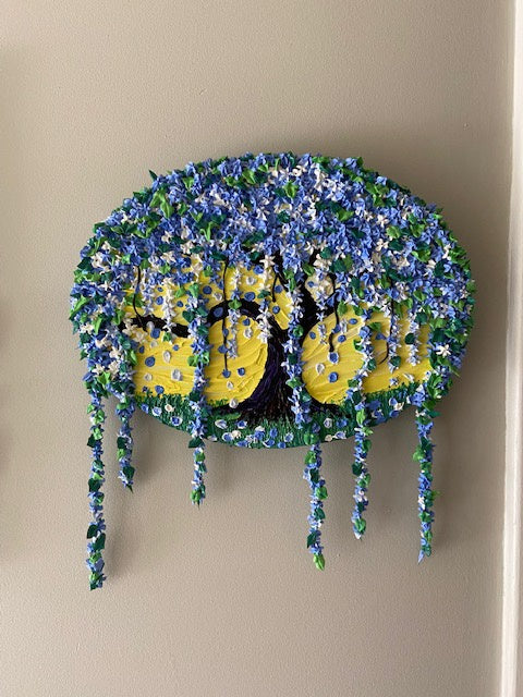 3D wisteria tree