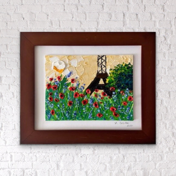 Abstract Paris landscape