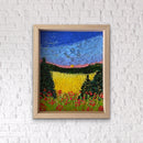 Impressionist landscape impasto-2