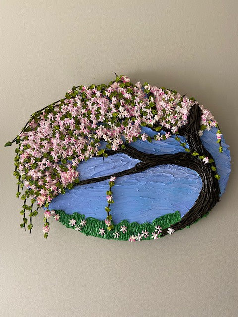 3D cherry blossom tree