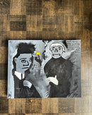 "Andy Warhol and Jean-Michel Basquiat"-AK,2022-2