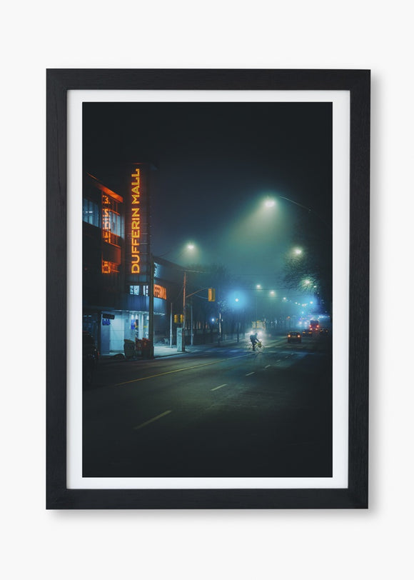 Dufferin Mall in the Fog