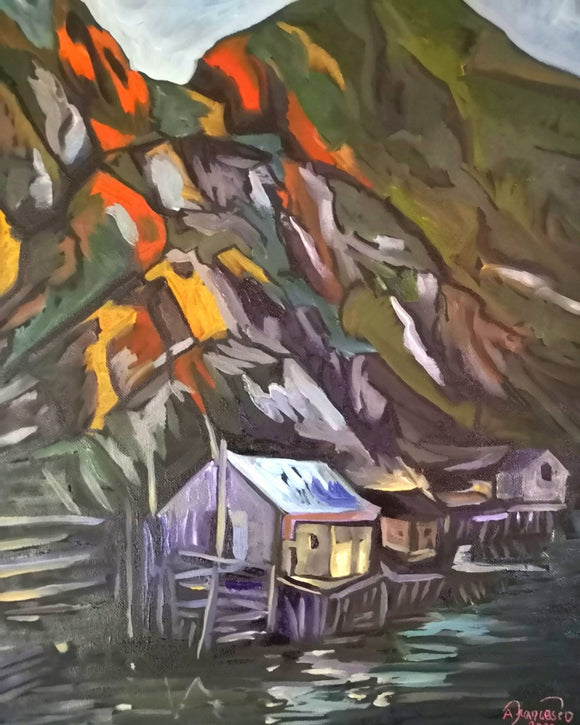 Misty Morning, Quidi Vidi, St. John's Nfld