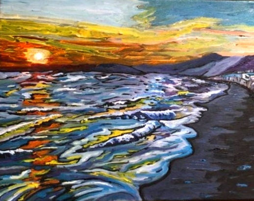 Viareggio Sunset, Lucca, Pisa, Italy