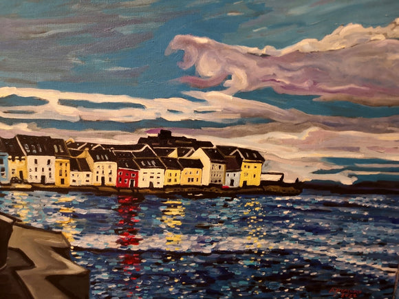 Twilight Storm Clouds, Galway Ireland