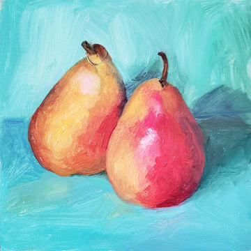 Still-life with Pears 2, 2022
