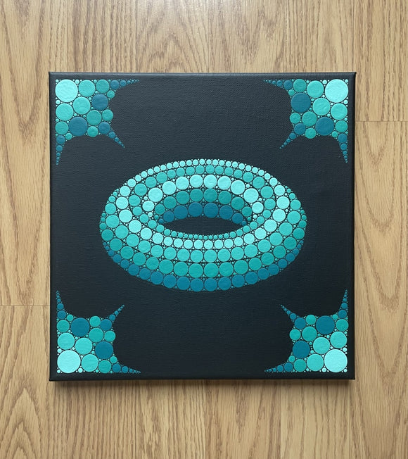 Teal Tube Torus