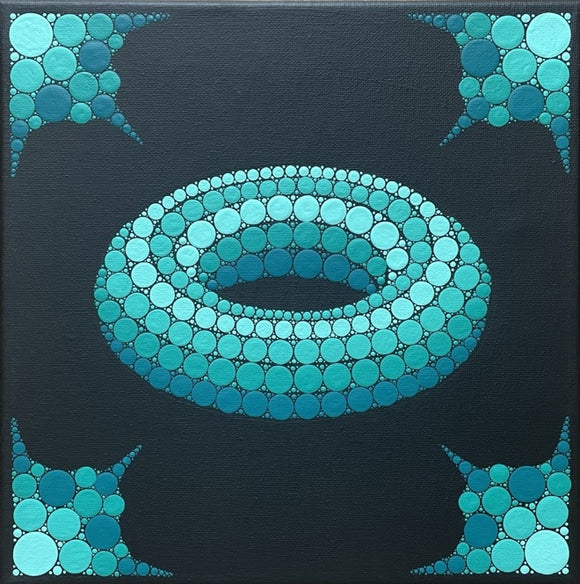 Teal Tube Torus