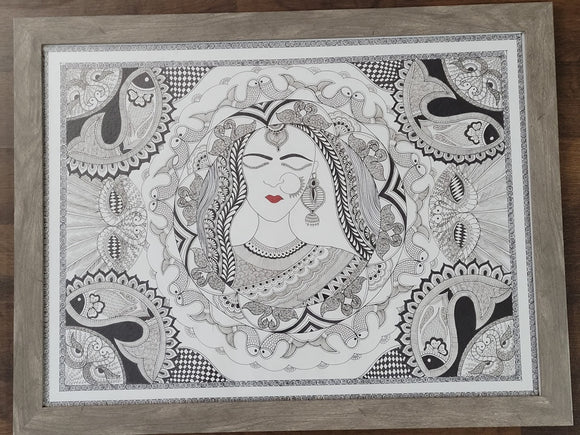 Madhubani Bride