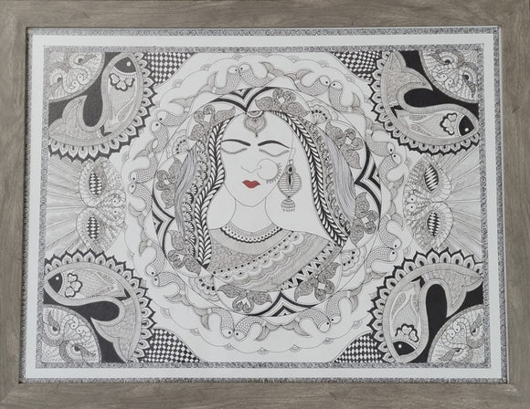 Madhubani Bride