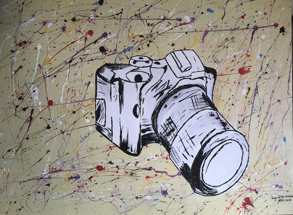 Black and white camera