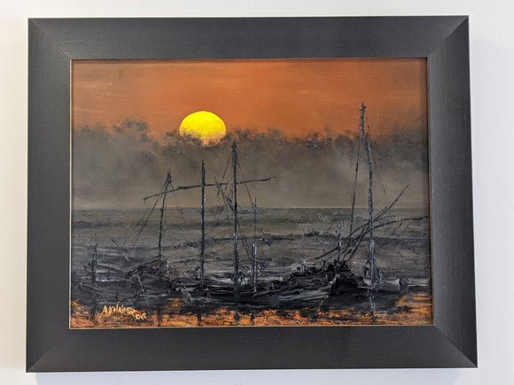 Boats by the Seashore