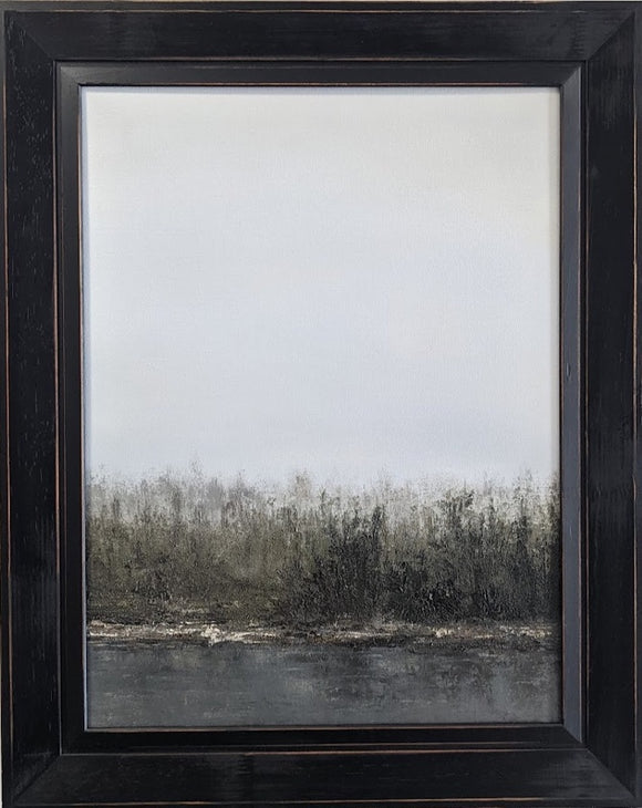 Foggy Lakeshore