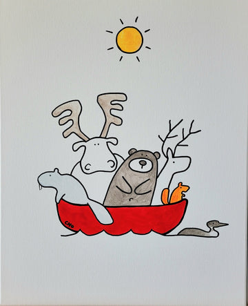 Canadian canoe