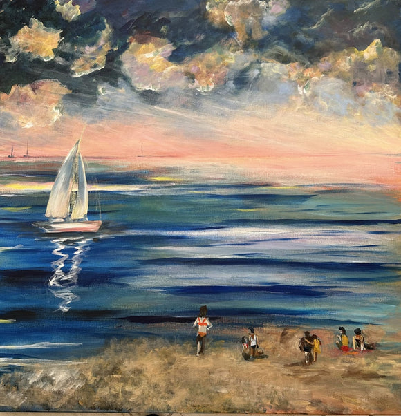 Serene Lake Ontario Frame1