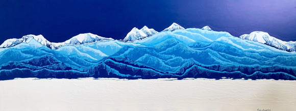 "Dreaming of blue mountains"