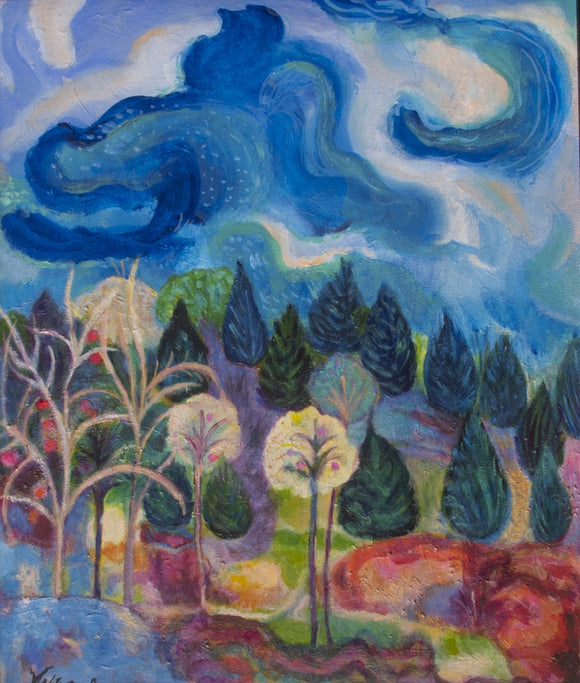Dynamic Skies and Whispers of Trees