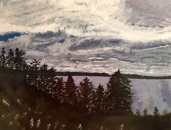 Sky over Cape Split, NS