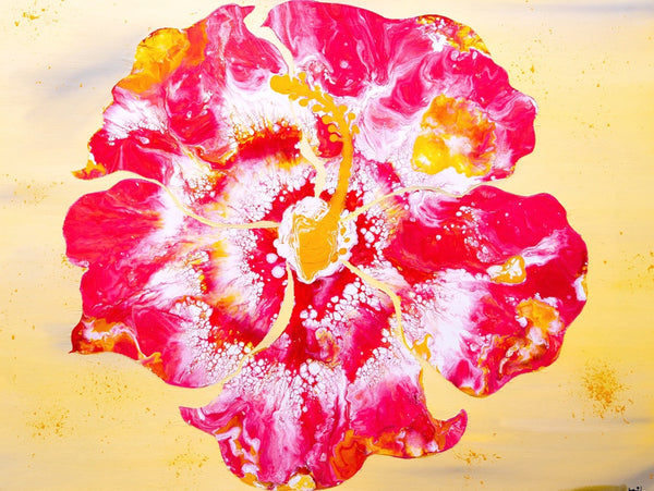 Abstract Hibiscus