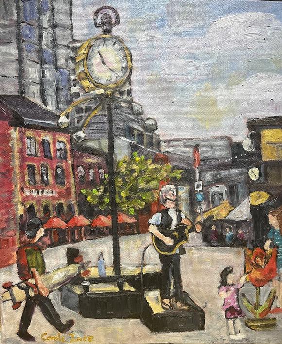 Tulip Busking