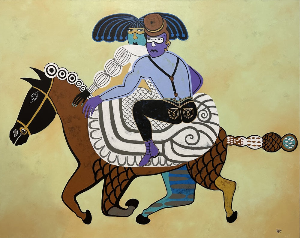 Lucky rider | helloart