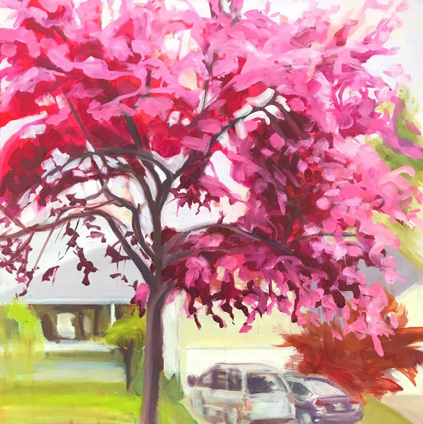 Knoll Crabapple with Cars