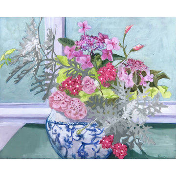 Still Life with Dusty Miller