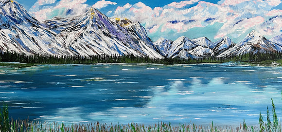 Bow lake, Alberta
